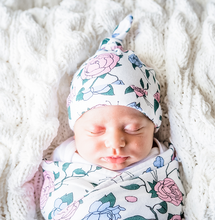 Load image into Gallery viewer, Flower Power Baby Beanie
